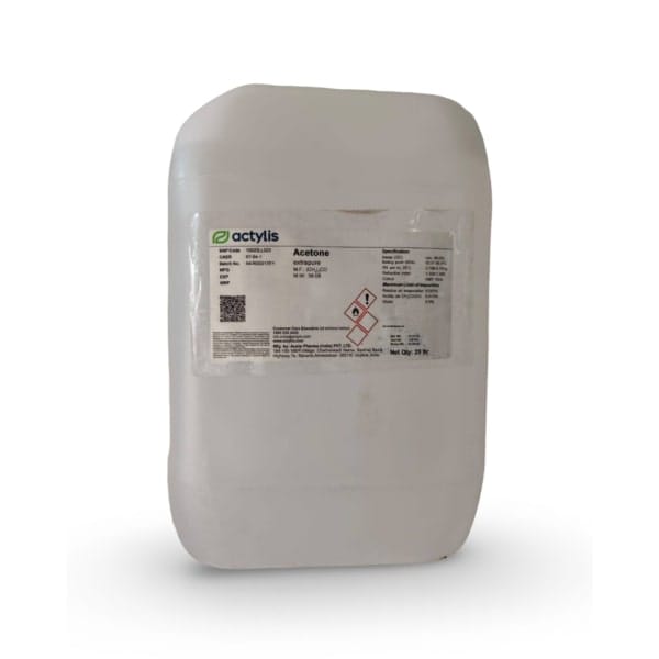 Actylis Acetone Extrapure 25L Pack