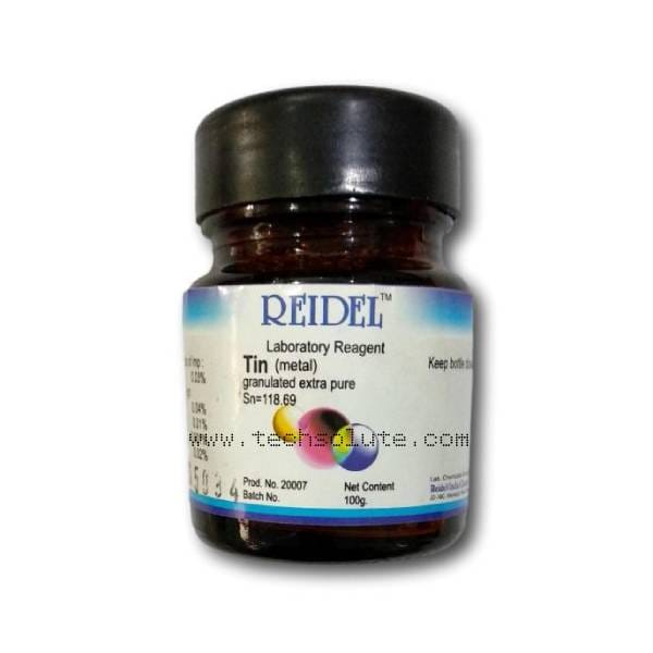 Tin Metal Granulated, 100g