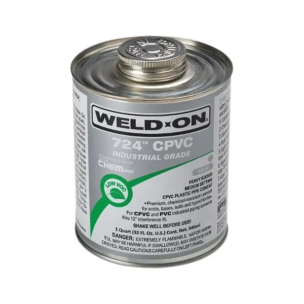 Weld-On 724 CPVC Gray (946ml)