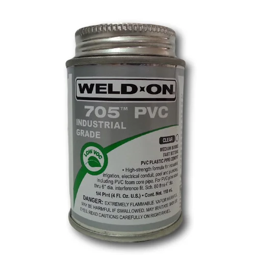 Weld-On 705 PVC Clear (118ml)