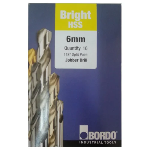 Jobber Drill - Premium - Bright HSS 6mm (10 pcs.)