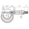 Mitutoyo Outside Micrometer 0-25mm - Image 2