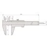 Mitutoyo Vernier Caliper 8" - Image 3