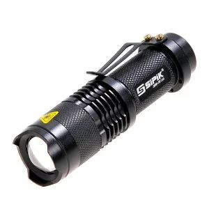 SIPIK SK68 Flashlight - Black
