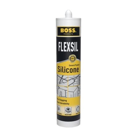 BOSS FLEXSIL Silicone Sealant (Clear)