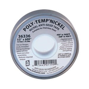 Poly-Temp Nickel Anti-Seize Tape